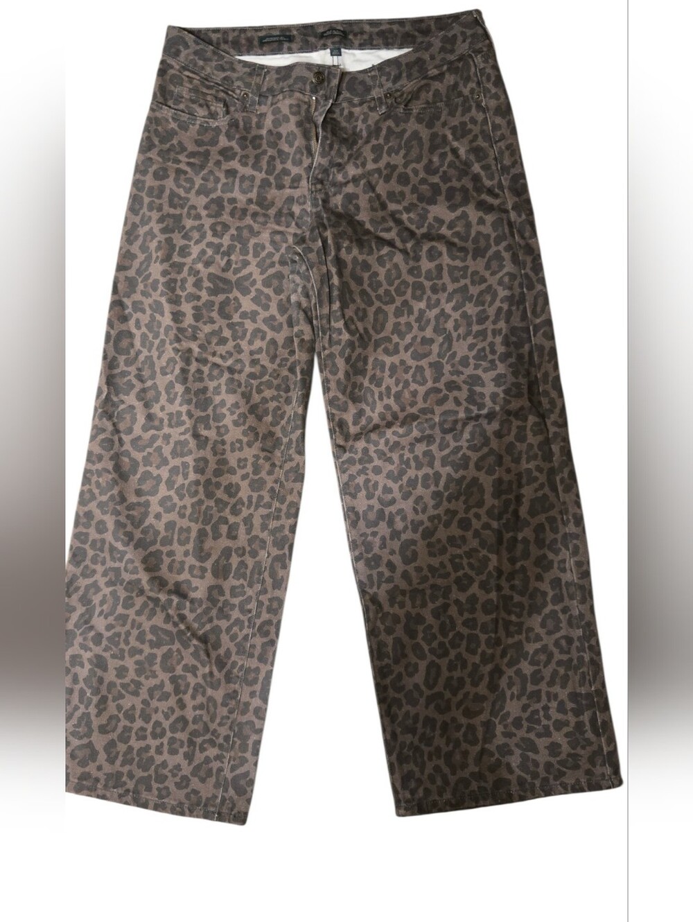 Wild Fable Cheetah / Leopard Print Wide-Leg Jeans